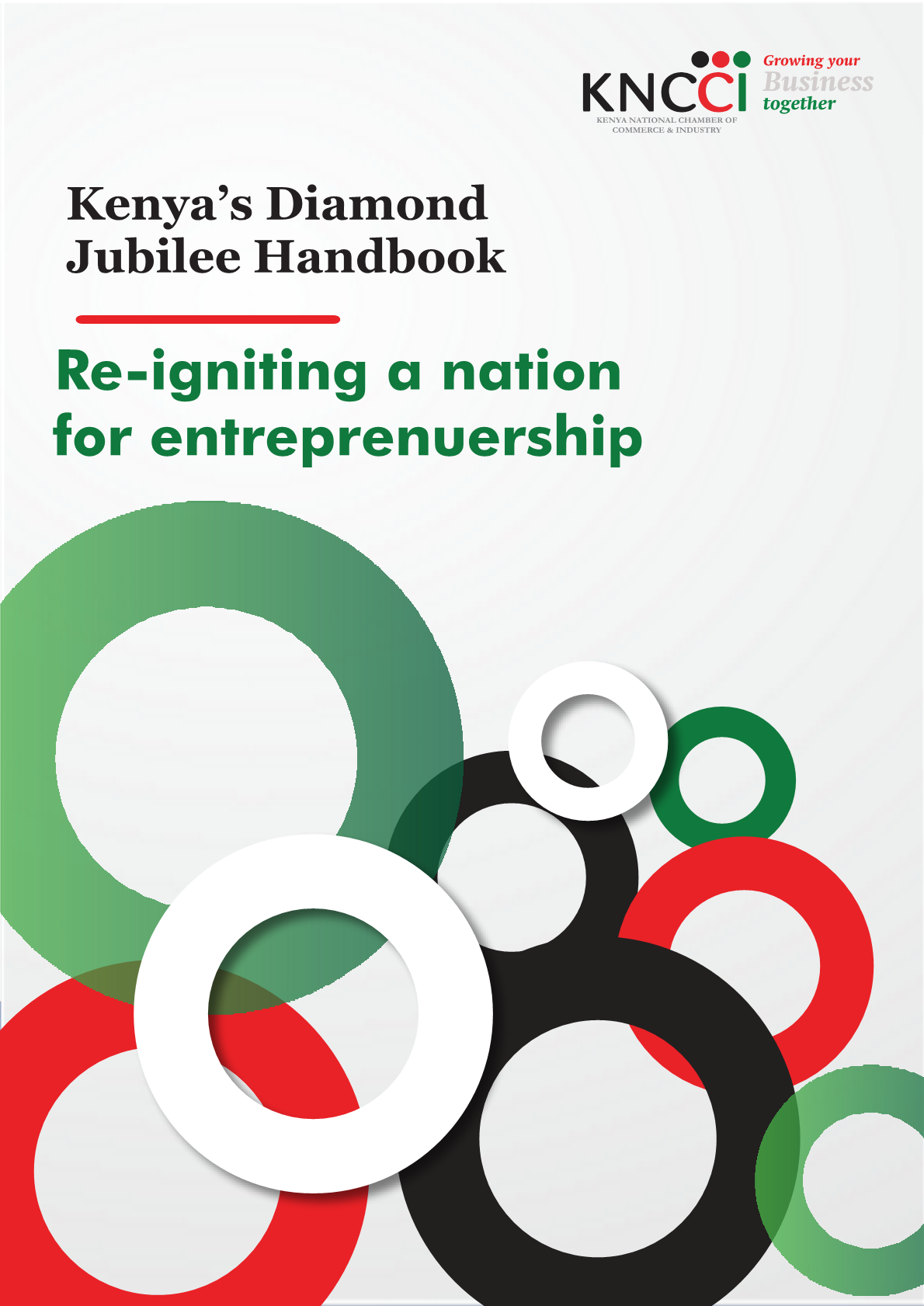 KNCCI Kenya's Diamond Jubilee Handbook publication cover
